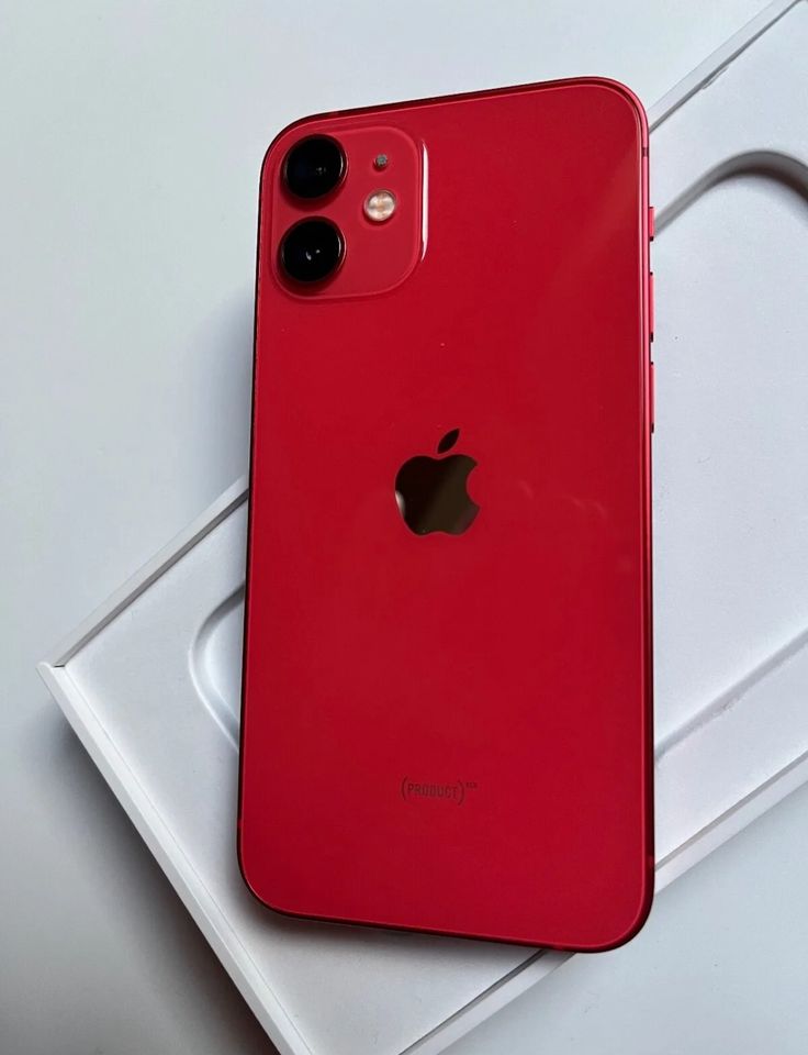 Iphone  12Mini Rot 64GB Wie Neu Akku 100% + XXL Zubehör Händler in Ibbenbüren