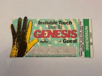 Eintrittskarte GENESIS- INVISIBLE TOUCH 1987 Niedersachsen - Georgsmarienhütte Vorschau