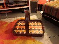 Vintage 70er Jahre Picknick Tablett Spaceage Retro orange Nordrhein-Westfalen - Solingen Vorschau