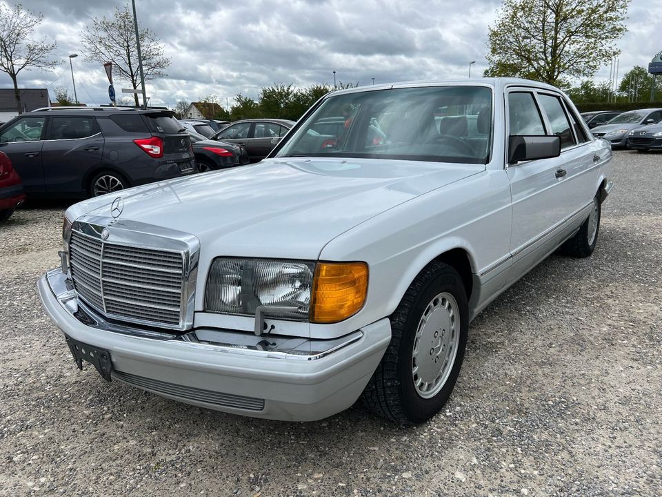 Mercedes-Benz 420 SEL/Automatik/LEDER/H-Kennzeichen in Leipheim