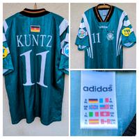 ORIGINAL Adidas DFB Deutschland Trikot EM 1996 Größe XL Kuntz Leipzig - Sellerhausen-Stünz Vorschau
