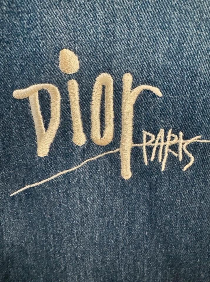 Christian Dior Jeans Denim Jacke Hemd Dior x Stussy NP 1600 € in Offenbach
