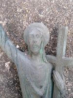 Jesus mit Kreuz Figur Grabstein Saarland - Beckingen Vorschau