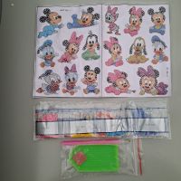 Diamond Painting Stickers Kids Disney Stitch Mickey Mouse(16st) Hessen - Buseck Vorschau