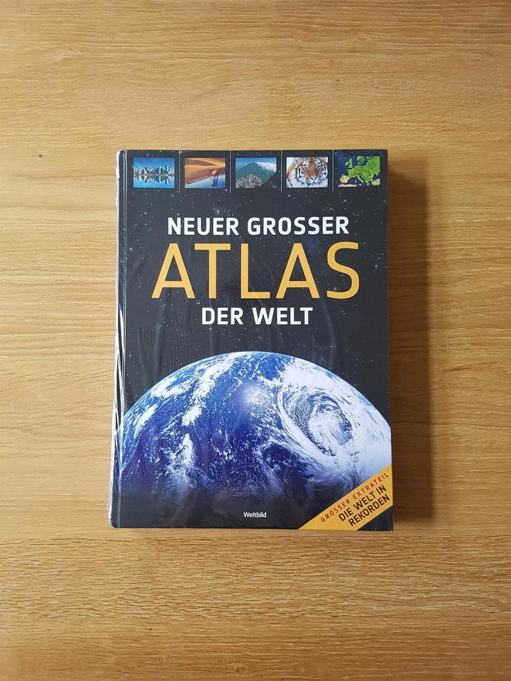 Neu Neuer grosser Atlas der Welt Weltbild 2011 Buch Schule in Leipzig