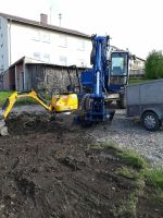 Aushub. Baggerarbeiten, Bagger- und Baumaschinenvermieung, Bagger Baden-Württemberg - Hochdorf (Riß) Vorschau