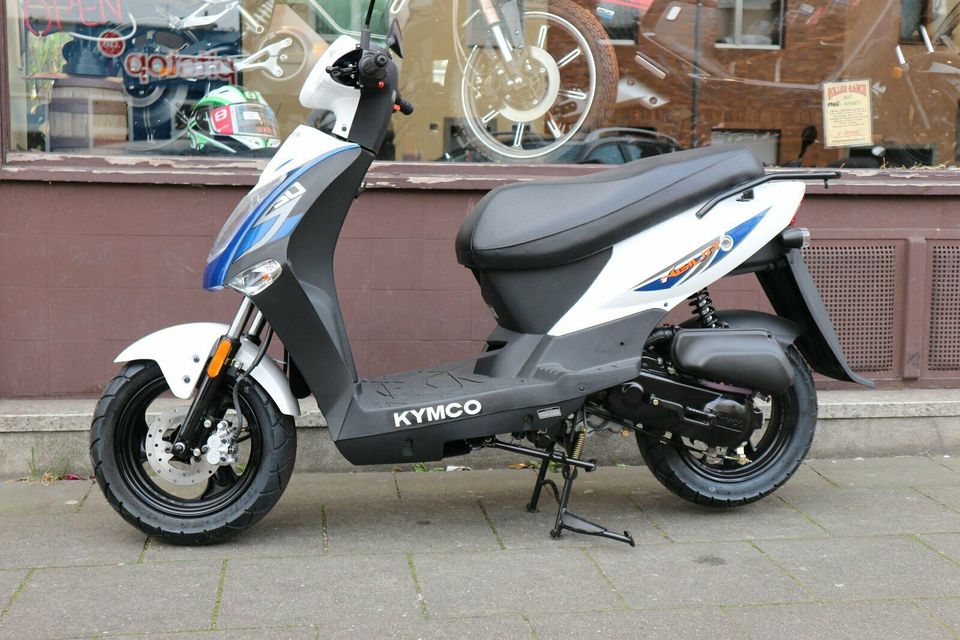 KYMCO AGILITY  50  E5  45km/h weiß/blau  NEUFAHRZEUG in Köln