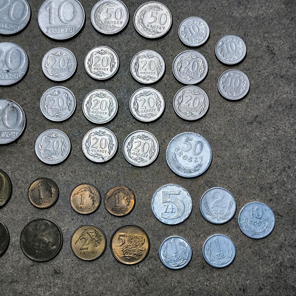 Alte polnische Banknoten Münzen Geldscheine Geldstücke Währung in Ketzin/Havel