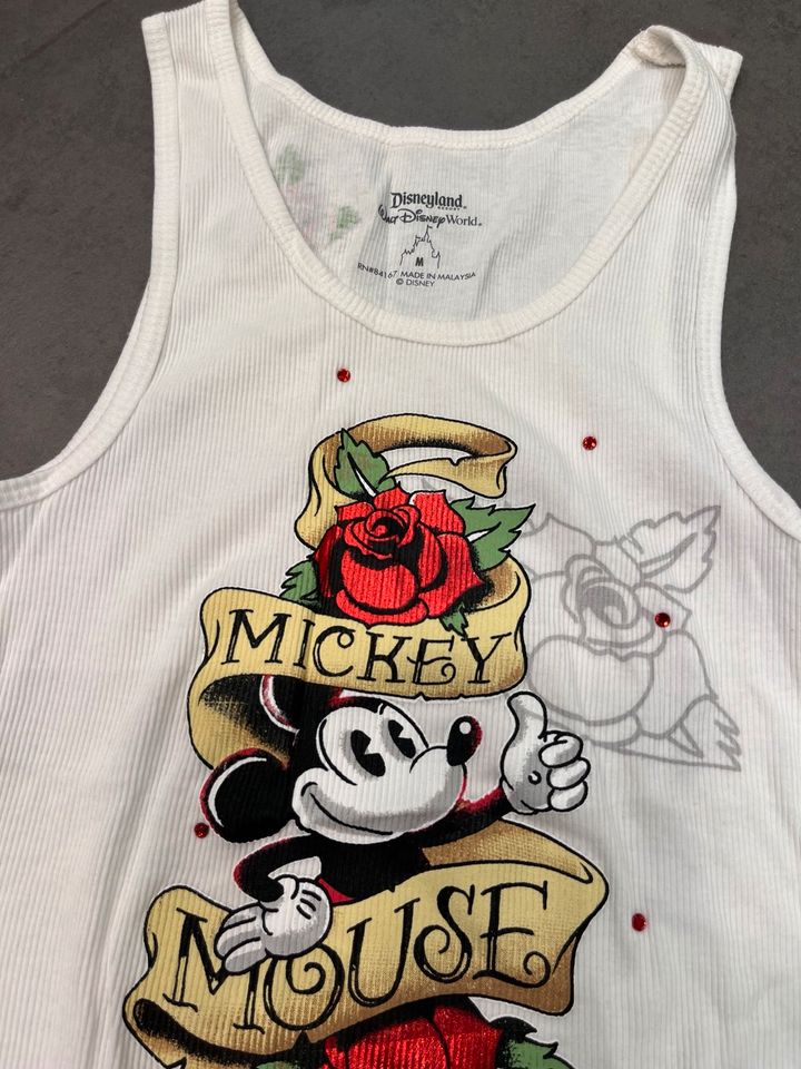 Damen-Tanktop mit Rosentattoo von Disney Parks Gr M in Bremen