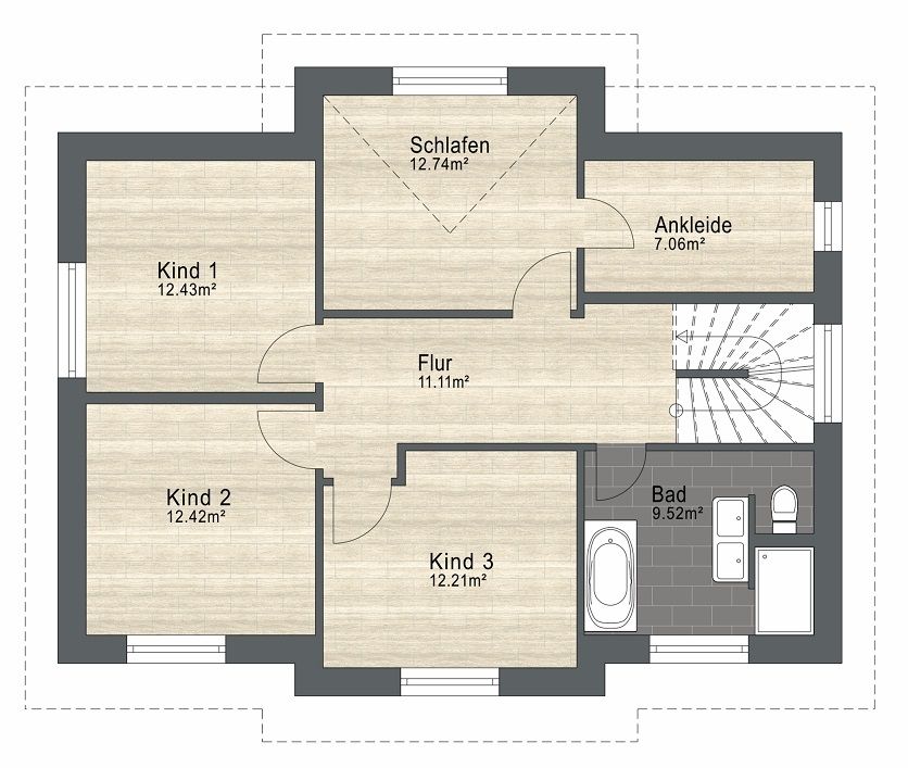 Jede Menge Möglichkeiten... Neubau Einfamilienhaus im Wohngebiet Eichenallee! in Steinfurt