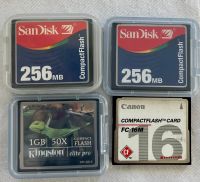 CompactFlash 1xKingston 2xSanDisk 1xCanon Stuttgart - Untertürkheim Vorschau