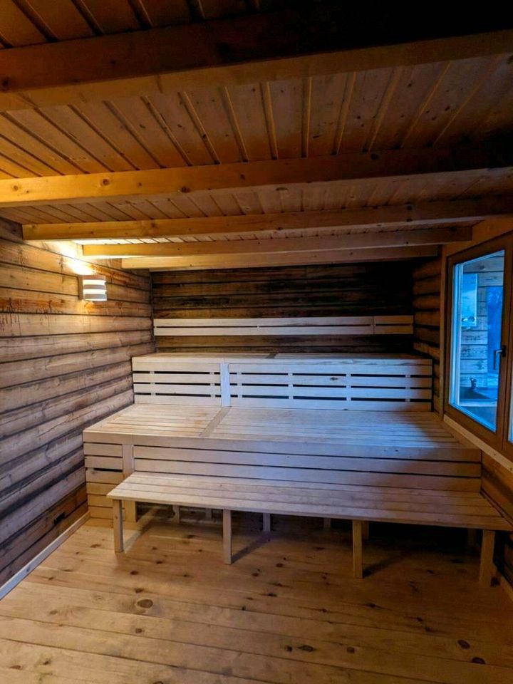 ♥ Sauna-Insel mieten mit Kamin, Hausboot & Hot Tub in Berlin ♥ in Berlin