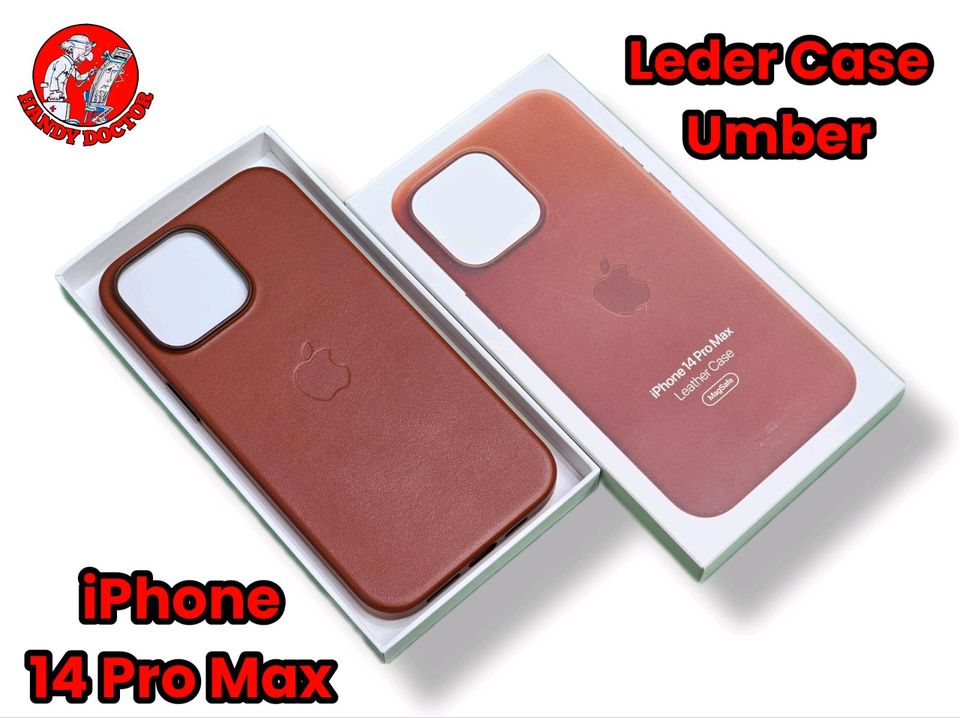 Original iPhone 14 Pro Max Plus Silicone Clear Leder Case Hülle in Recklinghausen