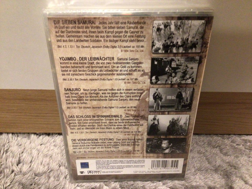 Akira Kurosawa —Samurai Edition [5 DVDs] Nagelneu in Berlin