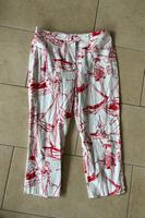 Escada Sport 7/8 Hose, Caprihose, weiß, rot, Gr. 38, wie neu Baden-Württemberg - Ulm Vorschau