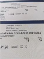 2 x Ein musikalischer Krimiabend mit Bastian Pastewka, 25.05. FFM Frankfurt am Main - Innenstadt Vorschau