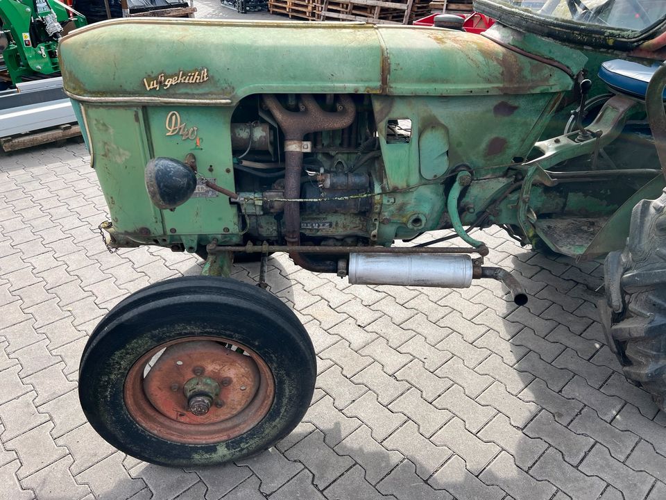 Deutz D40.2 Traktor Schlepper Kabine Verdeck in Osterweddingen