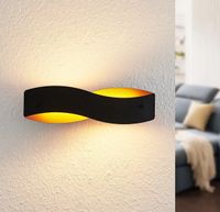 Arcchio Shana LED-Wandlampe, schwarz-gold Hamburg-Mitte - Hamburg Billstedt   Vorschau