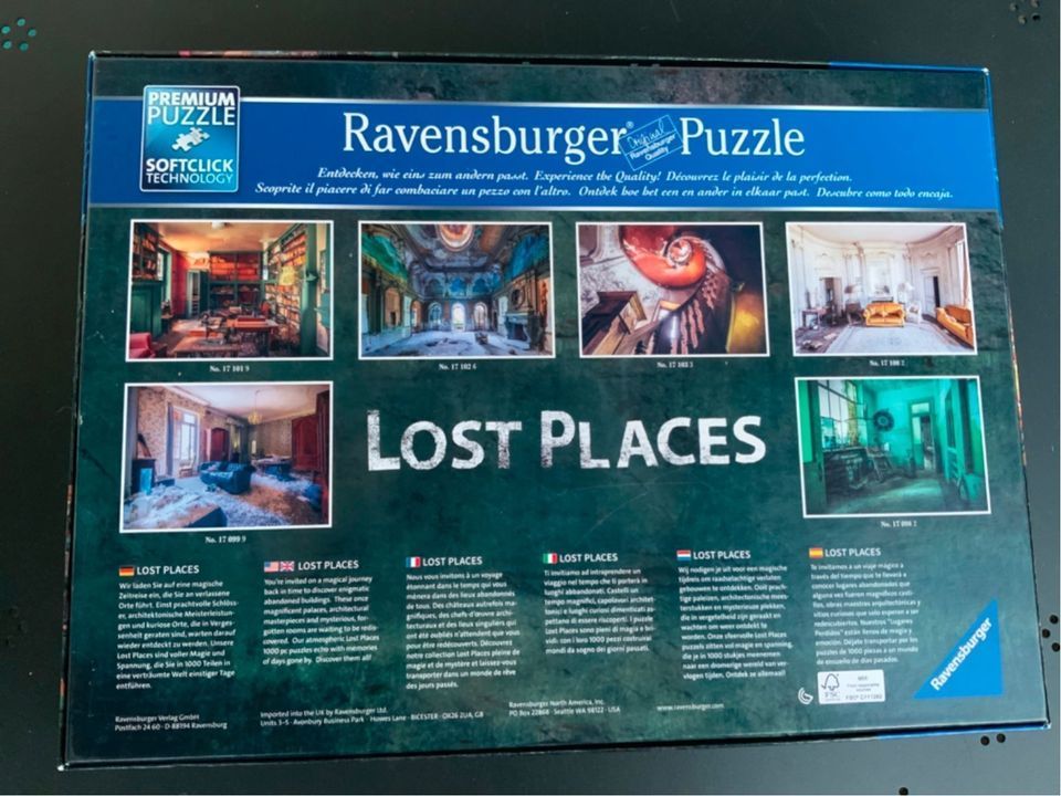 Ravensburger 1000 Teile Puzzles Lost Places u. London by night in Hannover