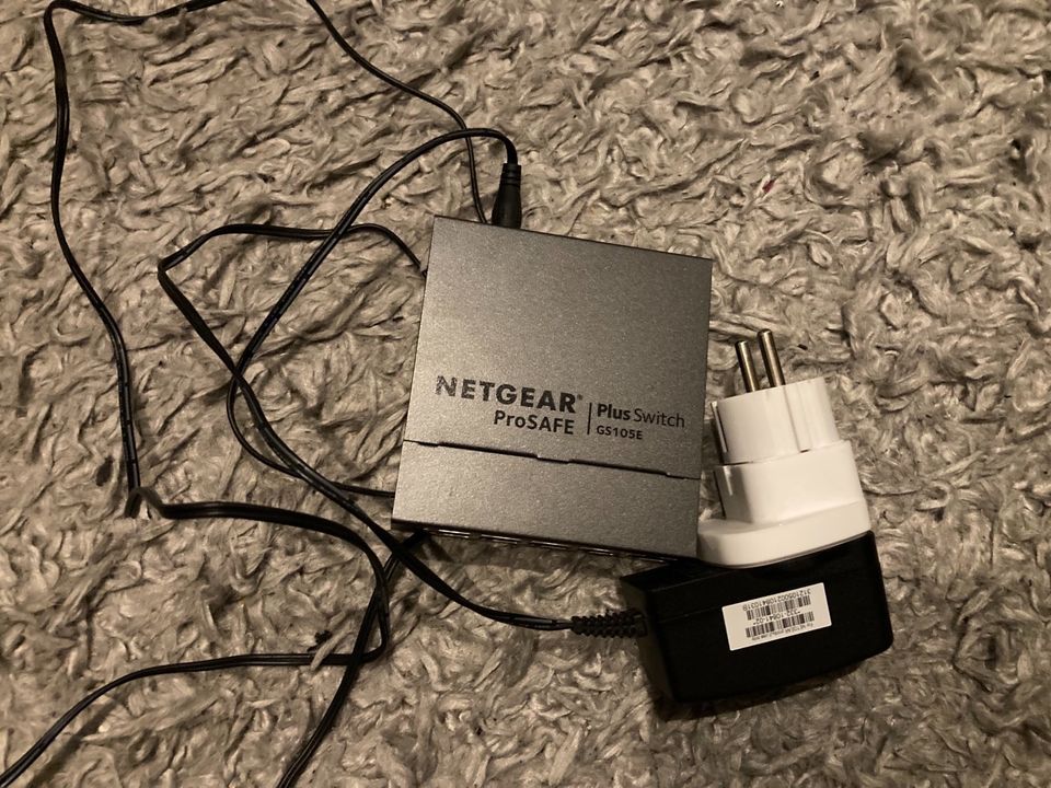 Netgear GS105E Managed Switch Gbit vlan 5 Port in Hüttenberg