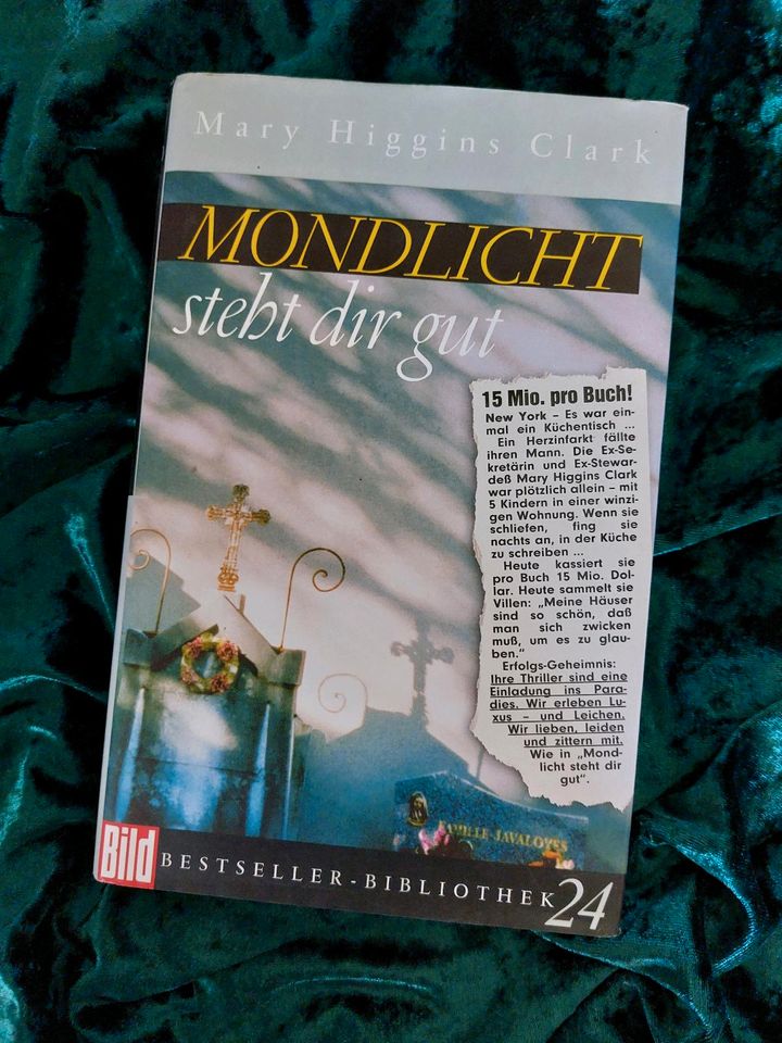 Mary Higgins Clark Mondlicht steht ihr gut Krimi Thriller Buch in Dresden