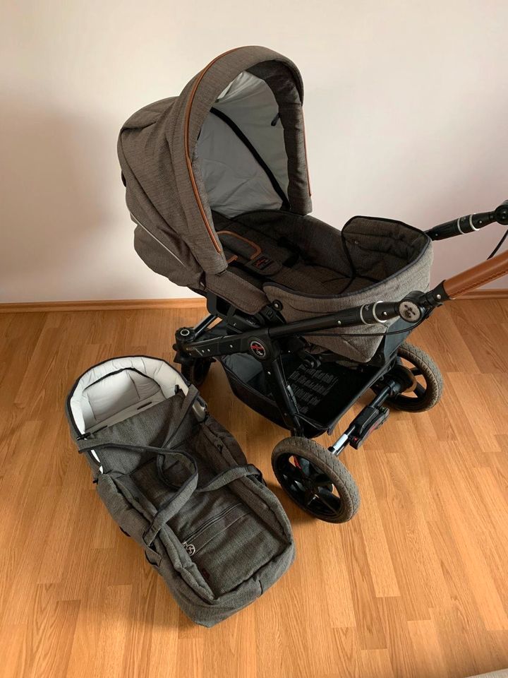 Hartan Racer GTS Kinderwagen Buggy Handbremse Lederausstattung in Gotha