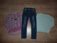 VERTBAUDET TOPOLINO Gr. 116 Set Jeans Bluse Strickjacke Dortmund - Scharnhorst Vorschau