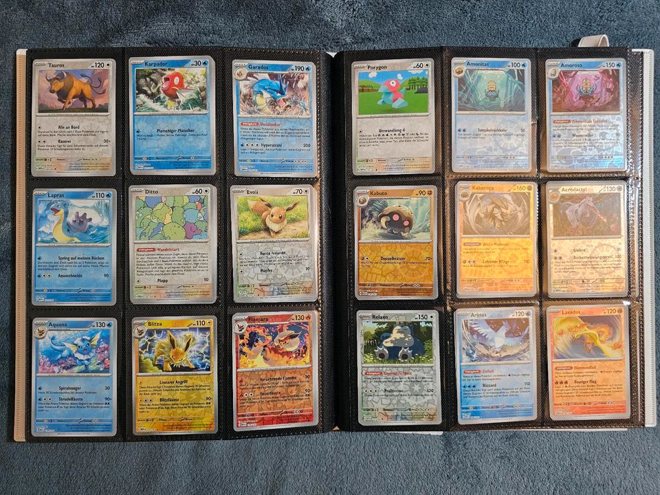 POKEMON 151 REVERSE HOLOS DEUTSCH PARADOXRIFT GEWALTEN DER ZEIT in Braunschweig