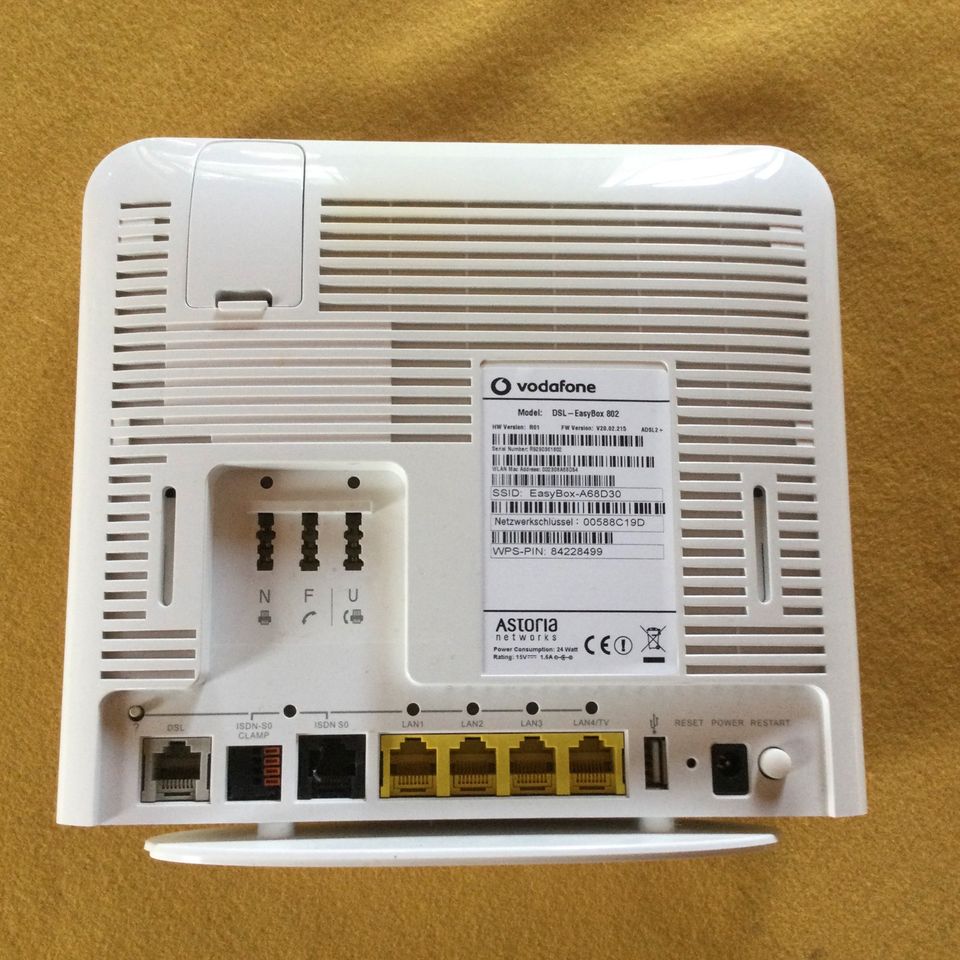 DSL -Easybox 802 Vodafone Router in Staufen im Breisgau