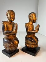 2 antike, vergoldete Buddha's im Lotussitz, um 1900, Thailand ? Berlin - Schöneberg Vorschau