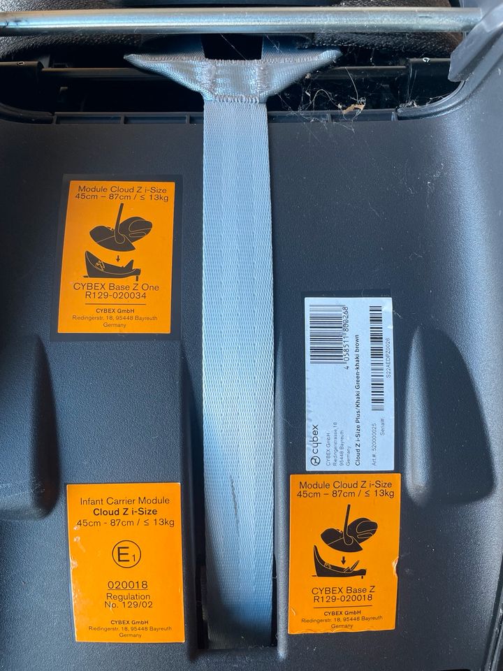 Cybex Babyschale Cloud Z i-Size Plus mit Isofix Base Z in Nürnberg (Mittelfr)