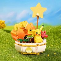 Pokemon Pikachu Figur Blumentopf Bausteine Bricks Keeppley Anime Niedersachsen - Emmerthal Vorschau