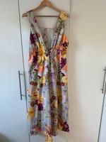Maxikleid • H&M • L • Blumen • Leinen Niedersachsen - Scharnebeck Vorschau