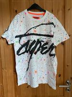 Superdry T-Shirt weiß bunt Graffiti Skater Hippie bunt y2k unisex Berlin - Reinickendorf Vorschau