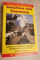 Eisenbahn  VHS-Kassette   Dampfreise nach Blumenberg Nordrhein-Westfalen - Altenberge Vorschau