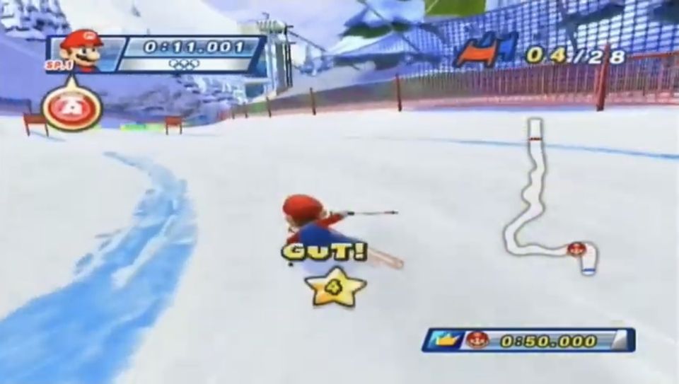 Nintendo Wii Mario & Sonic bei den Olympischen Winterspielen in Willstätt