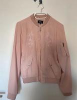 rosa Bomberjacke Größe XS mit Stickereien/ Blouson rosa Only Hessen - Eichenzell Vorschau