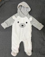 Baby Overall / Plüschanzug / Wagenanzug mit Bärenmotiv Größe 62 Sachsen - Borna Vorschau