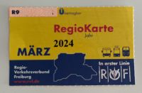 Regiokarte März übertragbar Baden-Württemberg - Freiburg im Breisgau Vorschau