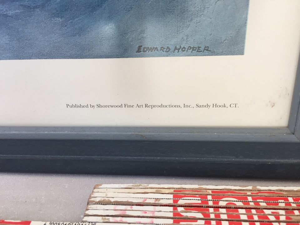 Wandbild Edward Hopper The Bootleggers 1 73x63cm in Hamburg