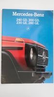 Mercedes-Benz 230GE, 280GE, 240GD, 300GD (W460) Prospekt 01/86 Niedersachsen - Haren (Ems) Vorschau