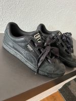 Puma Basket Sneaker Schuhe EU 37 Schwarz Schleife Nordrhein-Westfalen - Erkelenz Vorschau