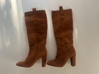 Braune Wildlederstiefel Berlin - Treptow Vorschau
