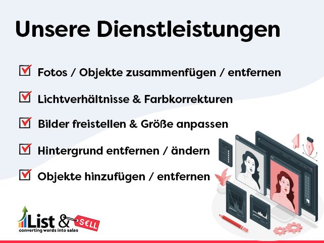 Professionelle Bildbearbeitung Agentur | Bilder Freistellen lassen Freisteller Service | Fotos Bild Bearbeiter | Photoshop Hintergrund entfernen | Freistellservice Fotografie Freistellung in Berlin