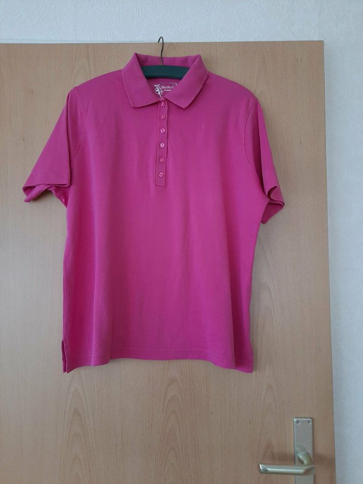Ein Damen Polo Shirt - Farbe Pink - Größe XL in Allendorf