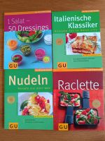 Kochbücher, Pasta, Salat, GU-Verlag, 4 Stück Bayern - Forchheim Vorschau