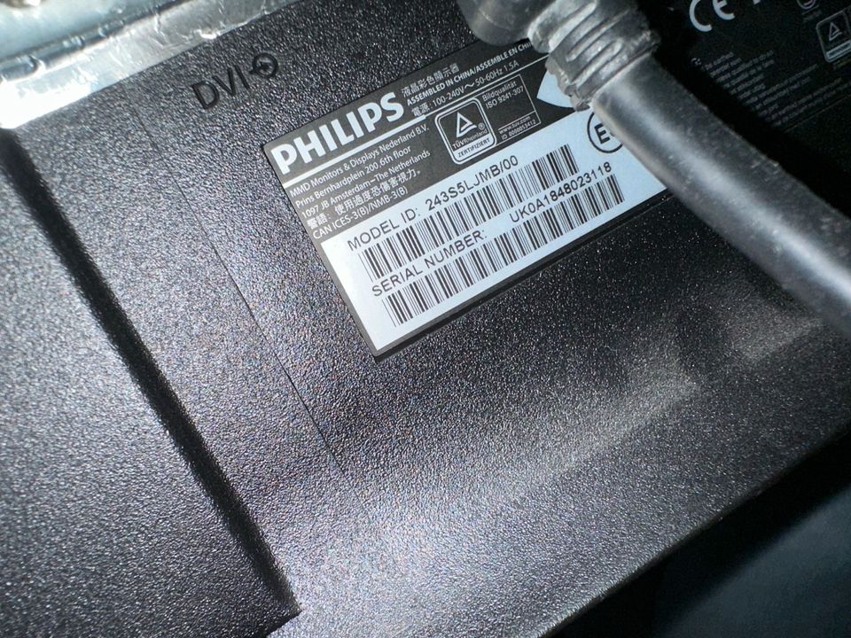 Philips 243S5LJMB/00 LED 24“ Monitor *Full HD* *HDMI* *DP* in Winsen (Luhe)