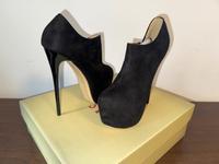 Stiletto Plateau High Heel Pumps schwarz Gr 41 (40) Bayern - Teublitz Vorschau
