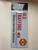 Manchester United FC Metallschild mit Old Trafford NEU Schild Bayern - Fürth Vorschau