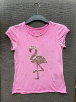 Blue Effect T Shirt 140 / 9 10 y pink Flamingo Wendepailletten Frankfurt am Main - Bornheim Vorschau